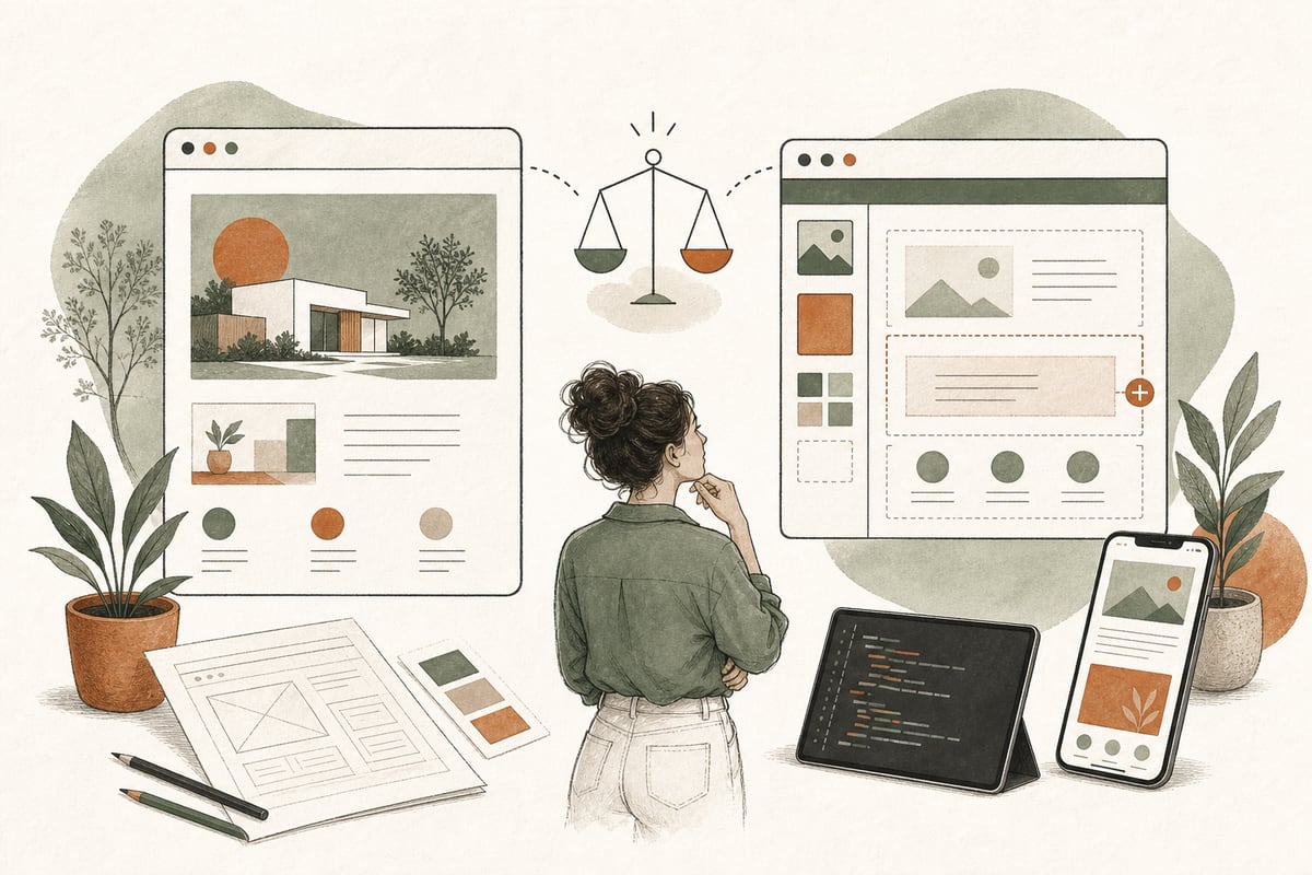 Custom WordPress vs. Page Builders: What Small Businesses Should Choose